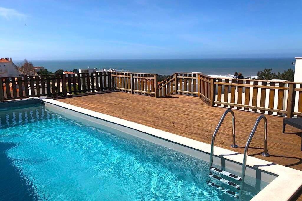 Terracos Do Mar - Rooftop Pool With Sea View Nazaré Exterior foto
