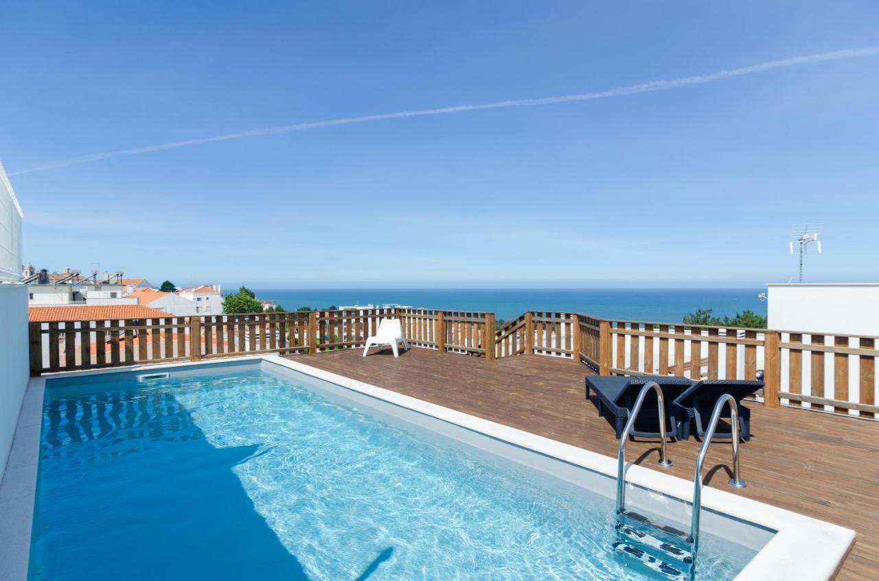 Terracos Do Mar - Rooftop Pool With Sea View Nazaré Exterior foto